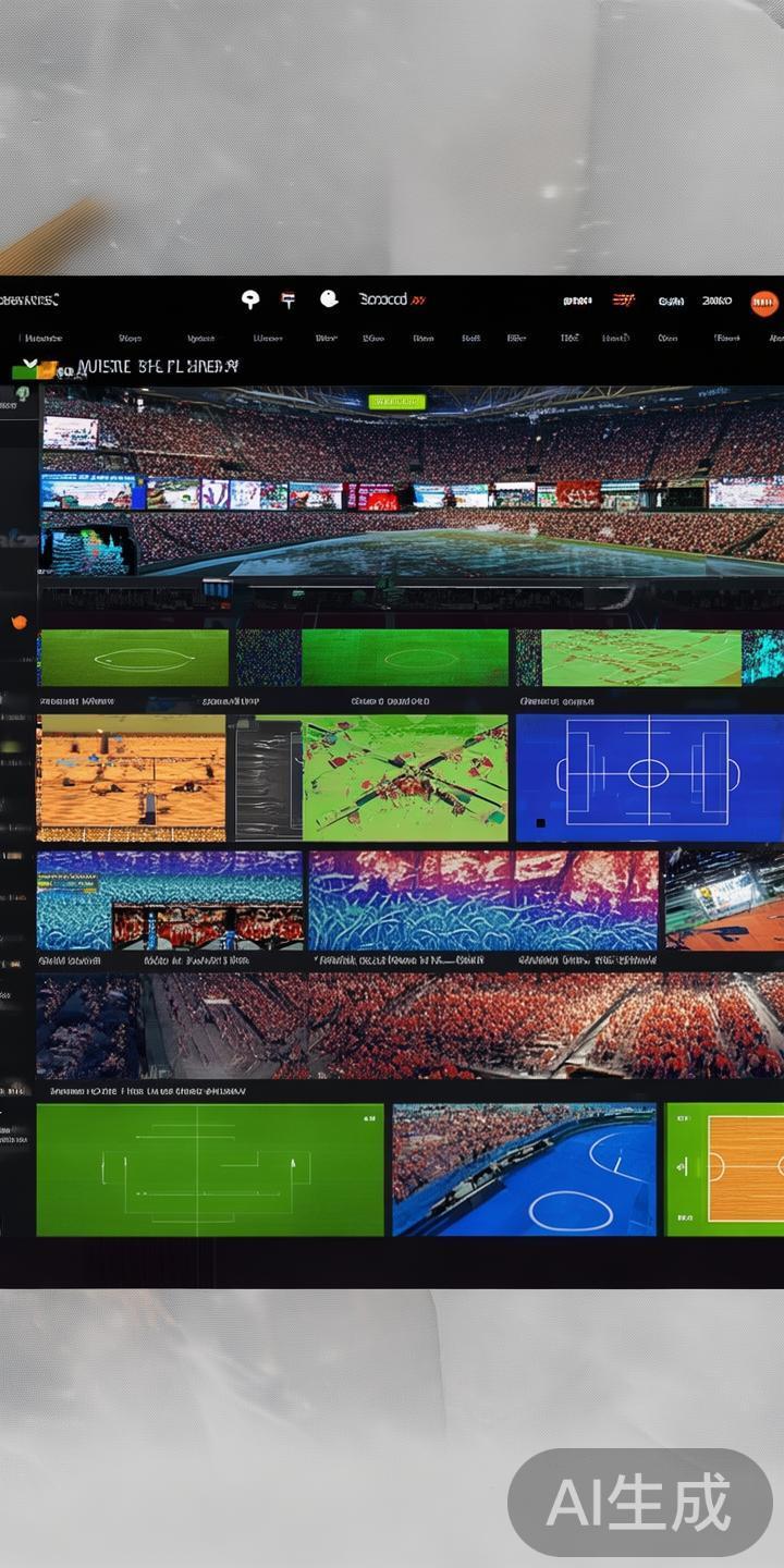 多样化的赛事覆盖
该平台支持足球、篮球、网球、电