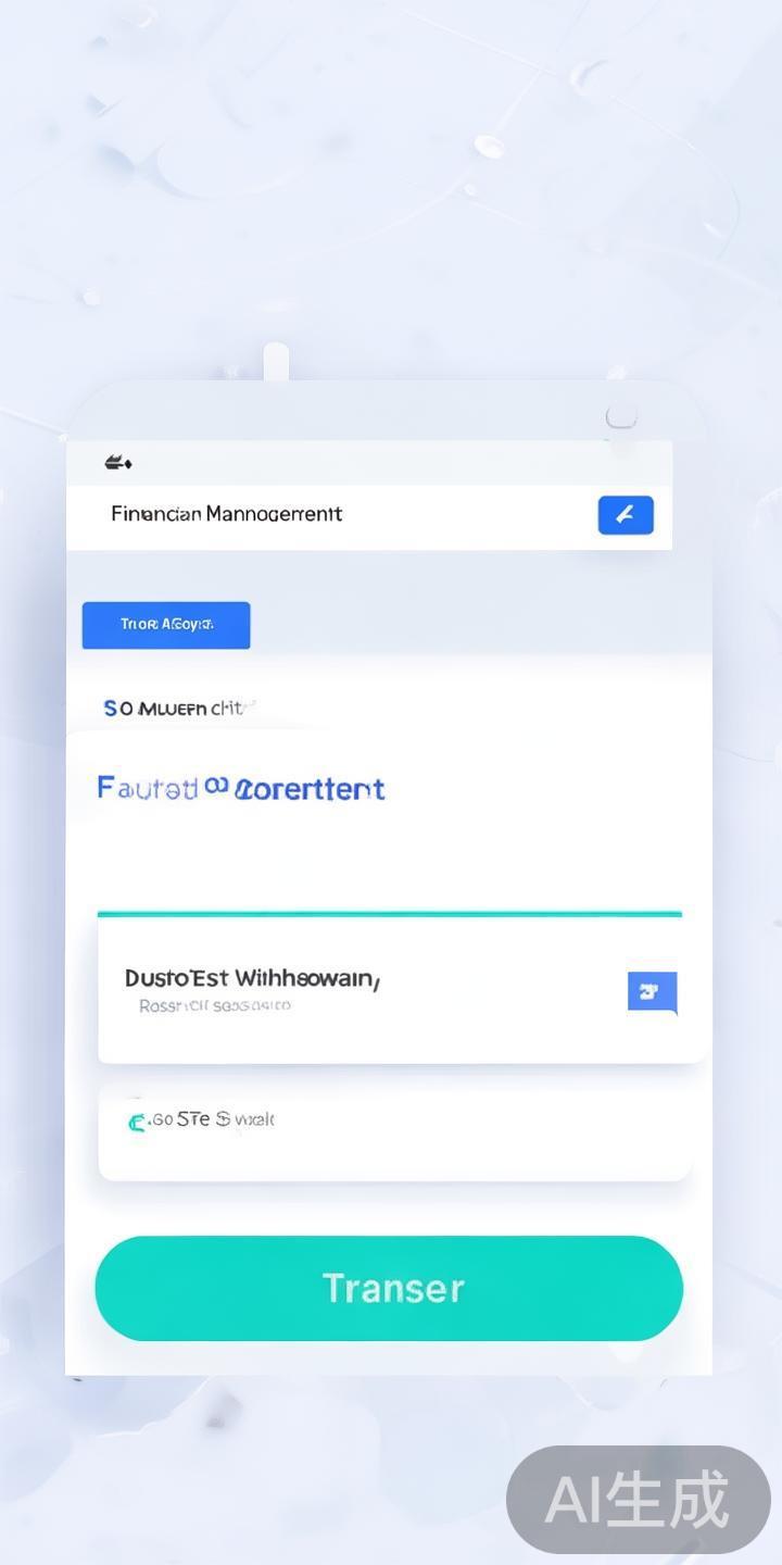 进入转账界面
登陆后，找寻“财务管理”或“资金中